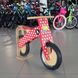 Children's begovel Kiddi Moto Kurve, колесо 12, 2015, red with white dots