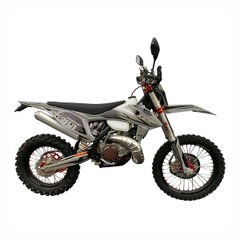 Kovi 300 2T Pro Enduro Motorcycle, Gray with White, 2024