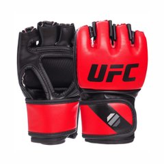 Рукавиці для змішаних єдиноборств MMA UFC Contender UHK 69108, розмір S-M, червоний