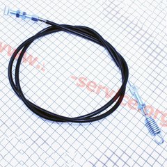 Clutch cable (Option B) L = 1320mm with spring. Type 1