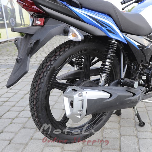 Motocykel Spark SP150R-13, Bielo-modrý