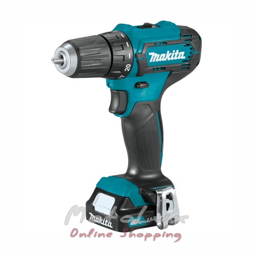 Cordless Makita DF333DWYE screwdriver drill