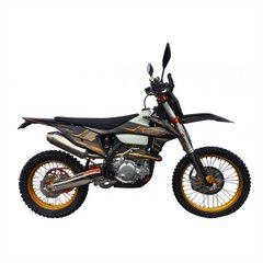 Kovi 300 PRO S Enduro Motorcycle, Black with Orange, 2024