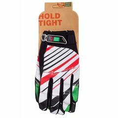 Перчатки Green Cycle NC-2369-2014 MTB с закрытыми пальцами, размер XL, white n red n green