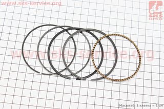 Piston rings Ø70mm +0.25, 170F