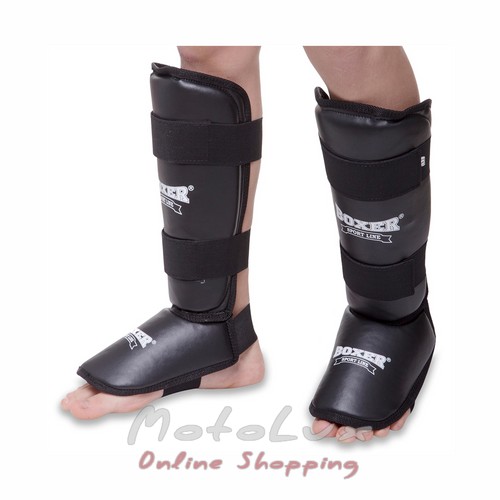 Ochrana nôh a chodidiel pre bojové umenia BOXER Elite 2004 4, čierna