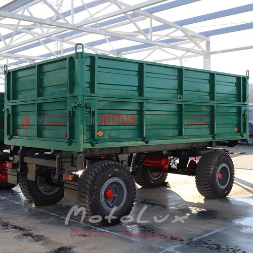 Traktorový príves 2PTS6, 6 t, 6.1x2.4x1.9 m