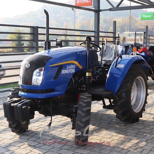 Traktor DongFeng 244 DHX, 24 HP, 4x4, široké gumy