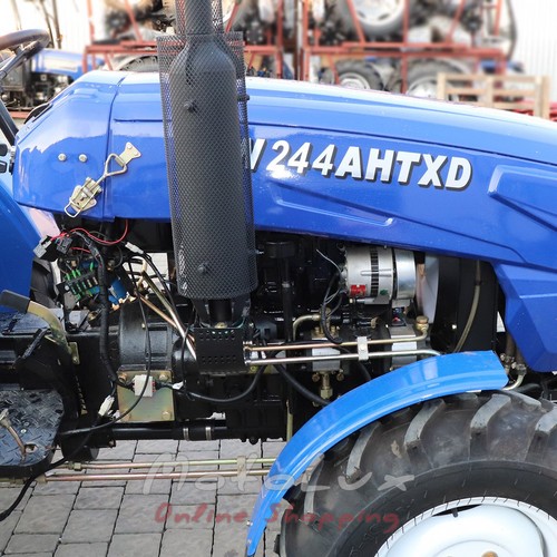 Трактор DW 244 AHTXD, 3 цил., ГУР, КПП (4+1)х2, колеса 6.50х16/11.2х24