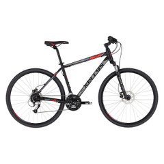 Hybridný bicykel Kellys Cliff 90, 28 kolesa, L rám, čierny, 2021