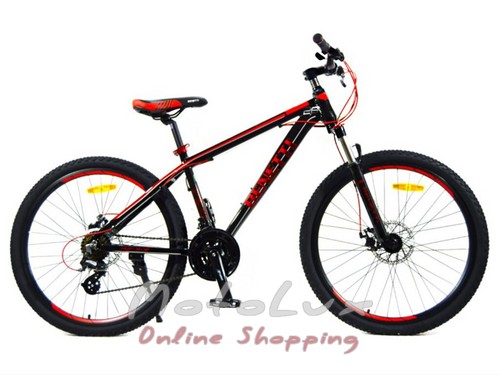 Mountain bike Benetti Vero DD, колесо 26, frame 17, 2018, black n red