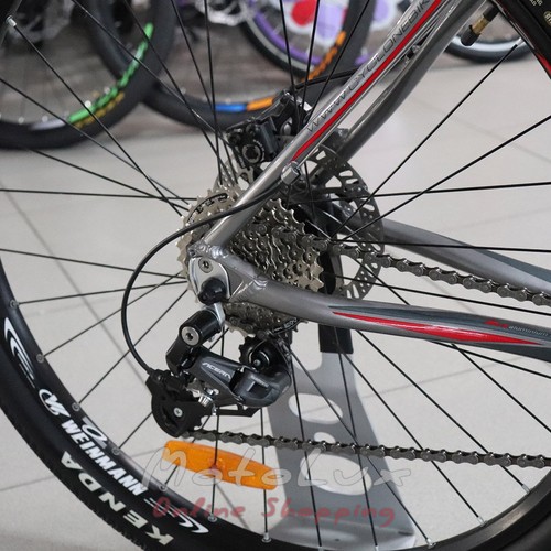 Mountain bicycle Cyclone Archer 21, wheels 26, frame 18, 2014, grey