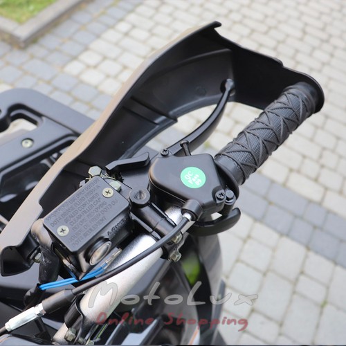 Квадроцикл Spark SP200 2, черный с зеленым