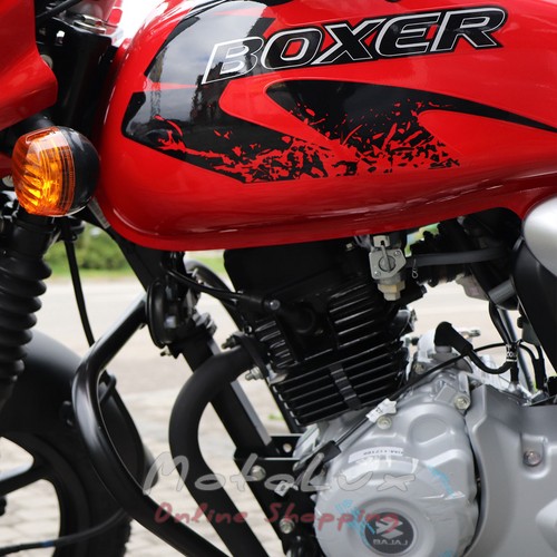 Мотоцикл Bajaj Boxer BM 150X disk, красный