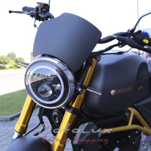 Motocykel Forte FT 300-CXC, čierny