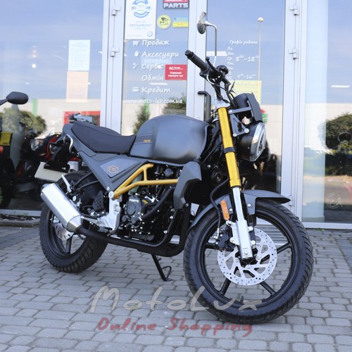 Motorcycle Forte FT 300-CXC, black