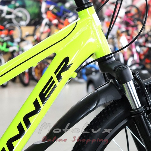 Підлітковий велосипед Winner Bullet, колесо 24, рама 12,5, 2020, green