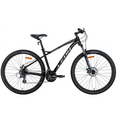 Гірський велосипед AL 29 Leon TN-90 AM Hydraulic lock out DD, рама 18, black n gray, 2022