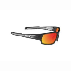 Onride Point 20 kerékpáros szemüveg, matt fekete/szürke Revo Red lencsékkel, 17%