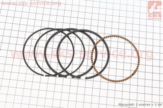 Piston rings Ø70mm +0.50, 170F