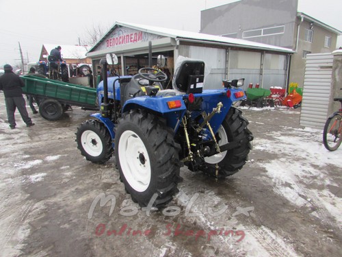 Mini tractor Jinma 3244HXR, 3 Cylinders, Reverse, Power Steering, Spring Seat, 2-Disc Clutch