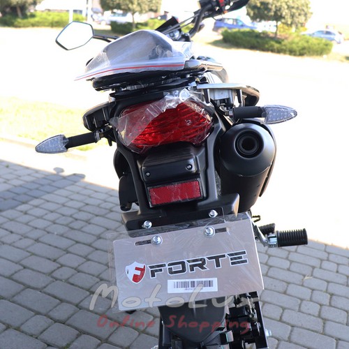 Forte Cross 300 motorcycle, gray