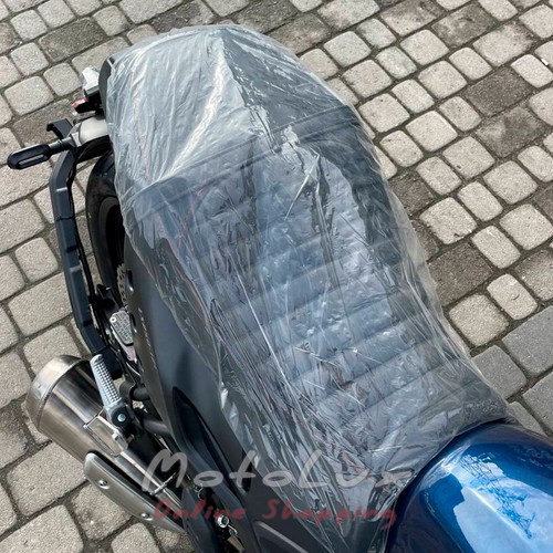 Loncin LX250 12C, Voge AC4 motorkerékpár, fekete kékkel
