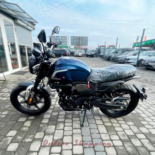 Мотоцикл Loncin LX250 12C, Voge AC4,черный с синим