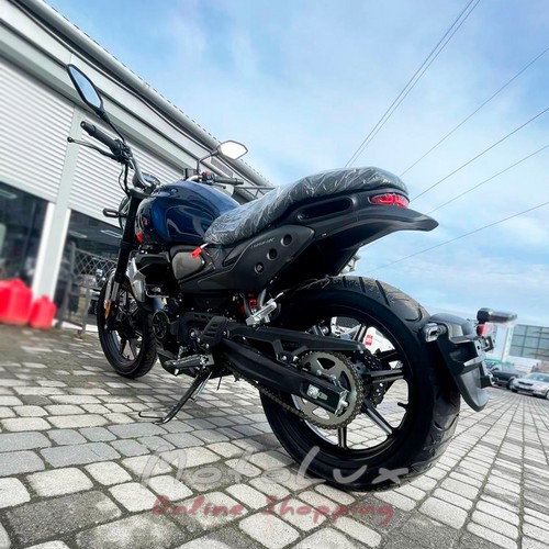 Мотоцикл Loncin LX250 12C, Voge AC4, чорний з синім