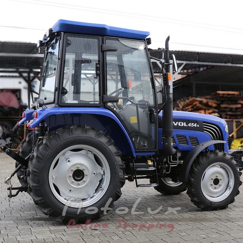 Foton Lovol FT 454 SC traktor, 45 LE, 4x4, 4 Henger 12+12 váltó