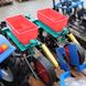 Kétsoros kukorica vetőgép egytengelyes kistraktorhoz Zarya Vepr