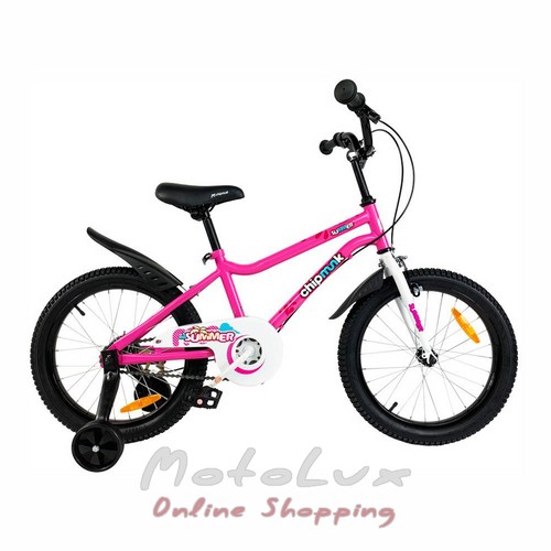 Дитячий велосипед Royalbaby Chipmunk MK, колесо 16, рожевий