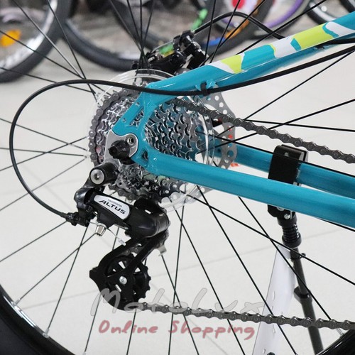 Mountain bike Pride Stella 7.2, wheels 27.5, frame S, 2020, blue