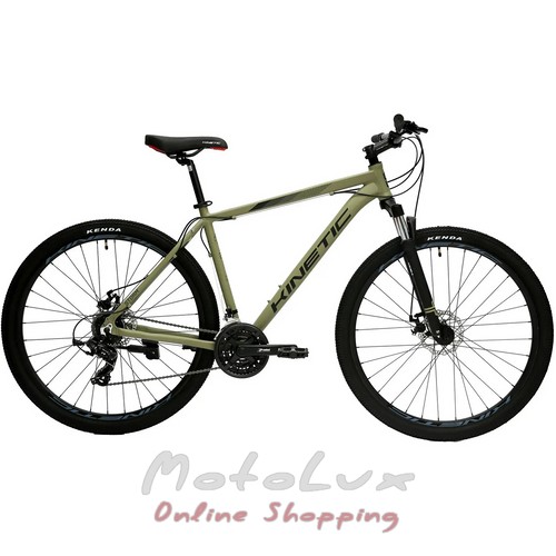 Kinetic Storm mountain bike, 29 kerék, 18 váz, khaki, 2023