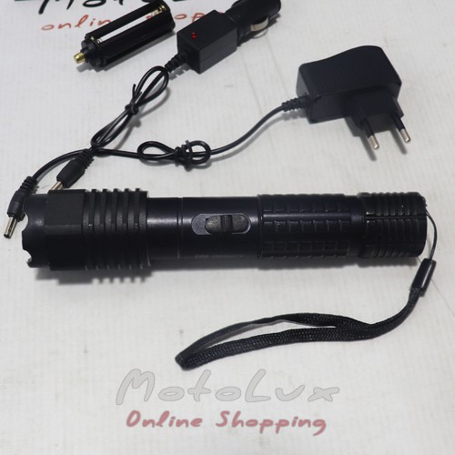 Bailong Police BL-1103 rechargeable flashlight-shocker, black