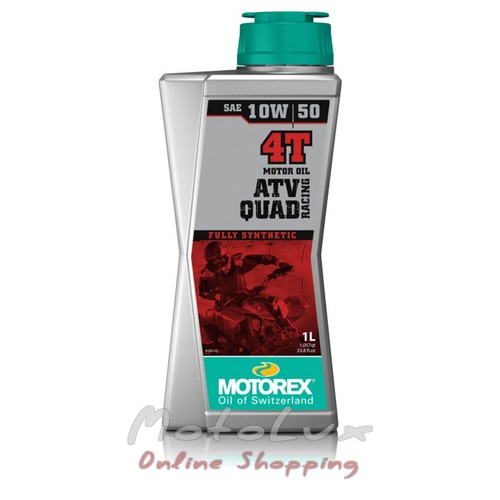 Motor oil Motorex ATV Racing 4T, 10W50, 1 l