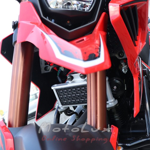 Motocykel Tekken Cross MH250GY-15, červený