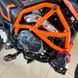 Мотоцикл SPARK SP300T 2, чорний з помаранчевим