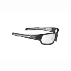 Onride Point 20 cycling goggles, matte black/grey with Clear lenses, 100%