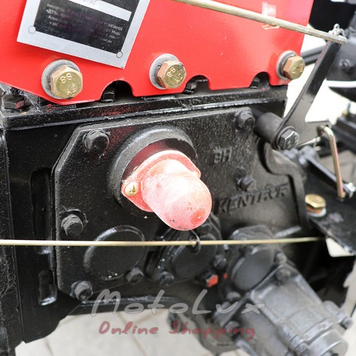 Dieselový dvojkolesový malotraktor Kentavr МB 1080 D-8, 8 HP red + fréza