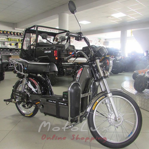 Electric moped Delta, black