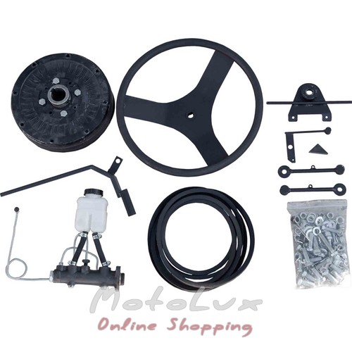 Set for Re-Equipment of Walk-Behind Tractor into Motortractor No. 1, Hydraulic Brake System, KT2)