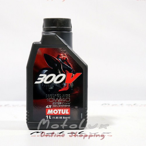 Oil Motul 300V 4T Factory Line Road Racing SAE 10W40