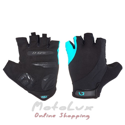 Gloves green cycle Pillow, size XL, black n blue