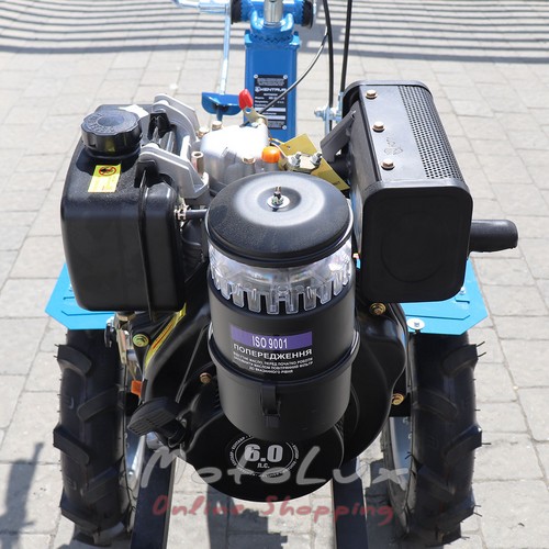 Diesel Walk-Behind Tractor Kentavr MB2060D-4, 6 HP, Air Cooling, blue