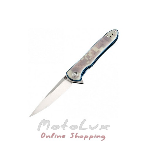Knife Artisan Shark SW, D2, G10 Flat camo