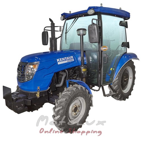 Traktor Kentavr 404 SDC, 40 HP, 4x4, 4 valce, 2 hydraulické vývody, blue