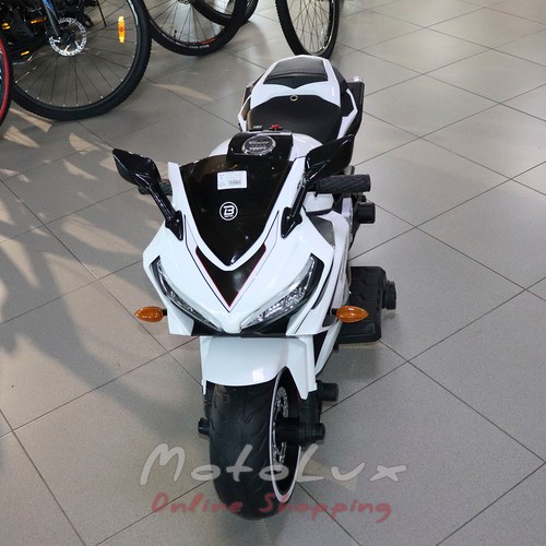 Електромобіль мотоцикл дитячий Bambi M 4839L 1, білий