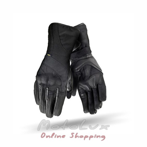 Motorcycle gloves waterproof Shima Unica WP, size L, black