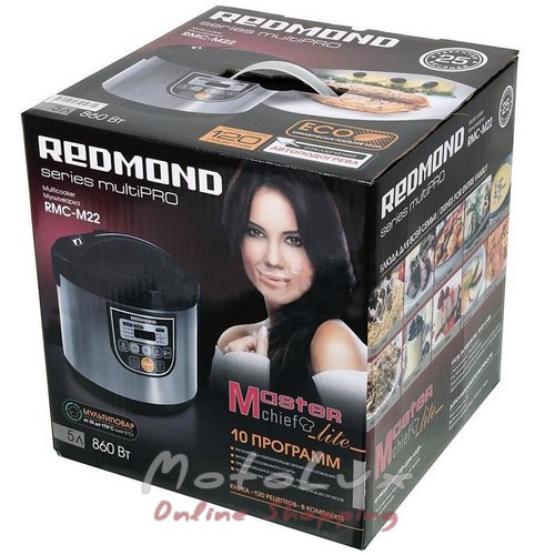 Multicooker Redmond RMC-M22, 860 W